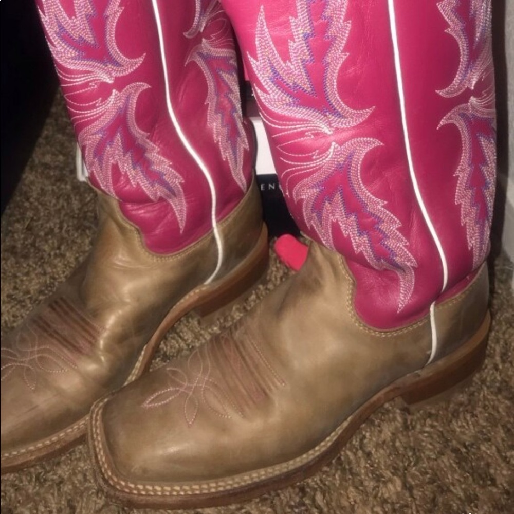 Justin Bent Rail tall boots size 6B women